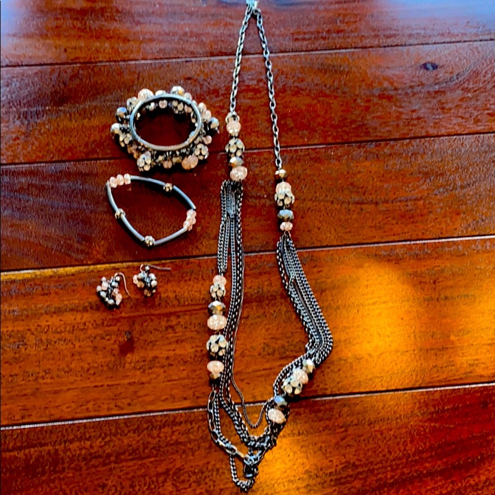 4 piece jewelry set